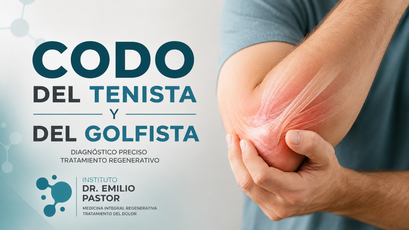 Las epicondilosis (codo del tenista) y las epitrocleosis (codo del golfista)