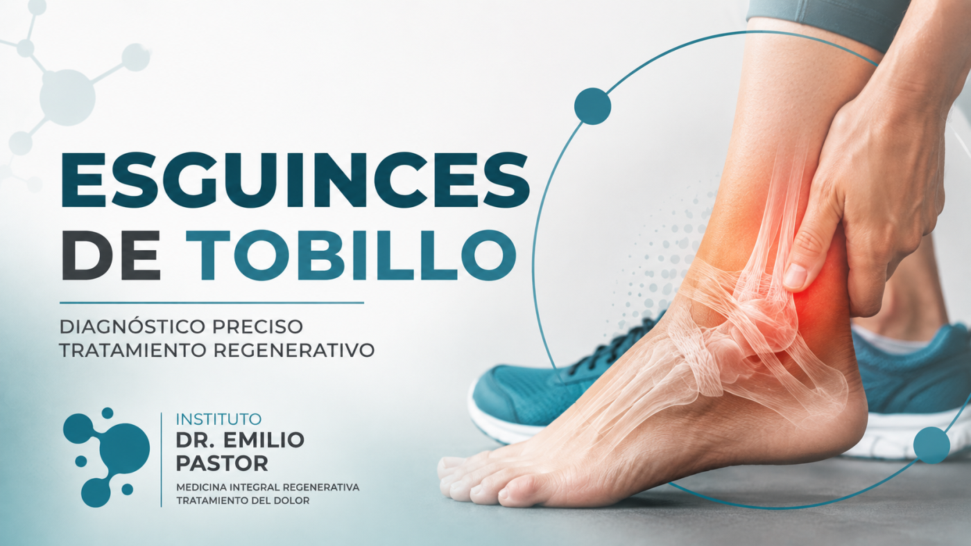 Los esguinces de tobillo.