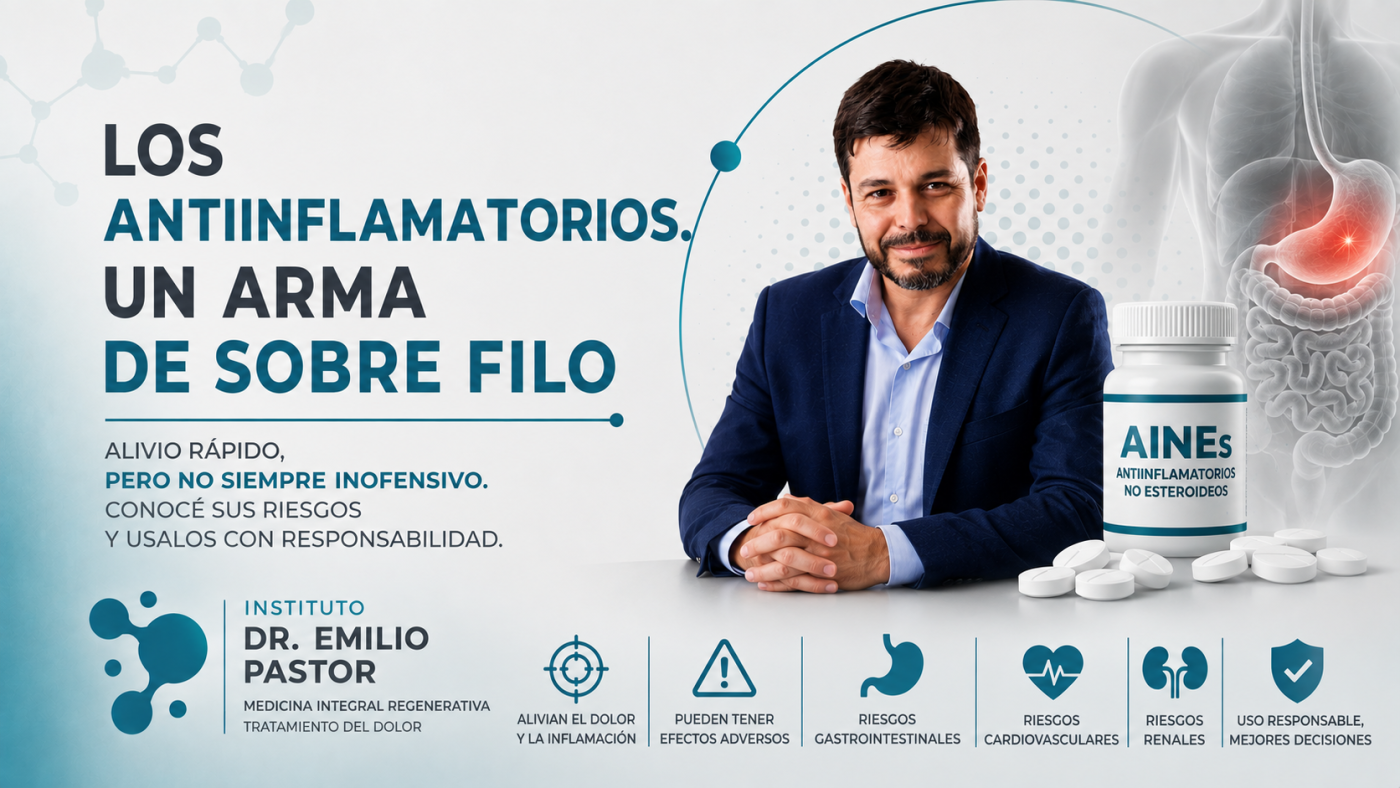 Los antiinflamatorios, un arma de doble filo.