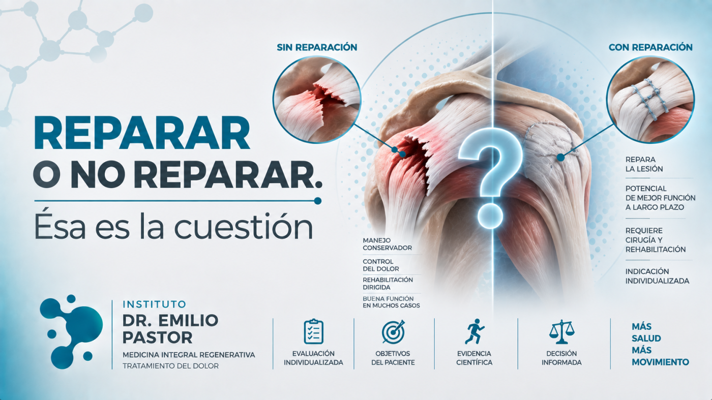 Reparar o no reparar. Ésa es la cuestión