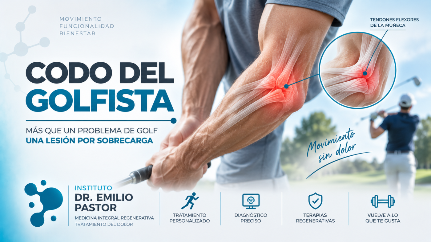 Codo de golfista: qué es, síntomas, causas y tratamiento