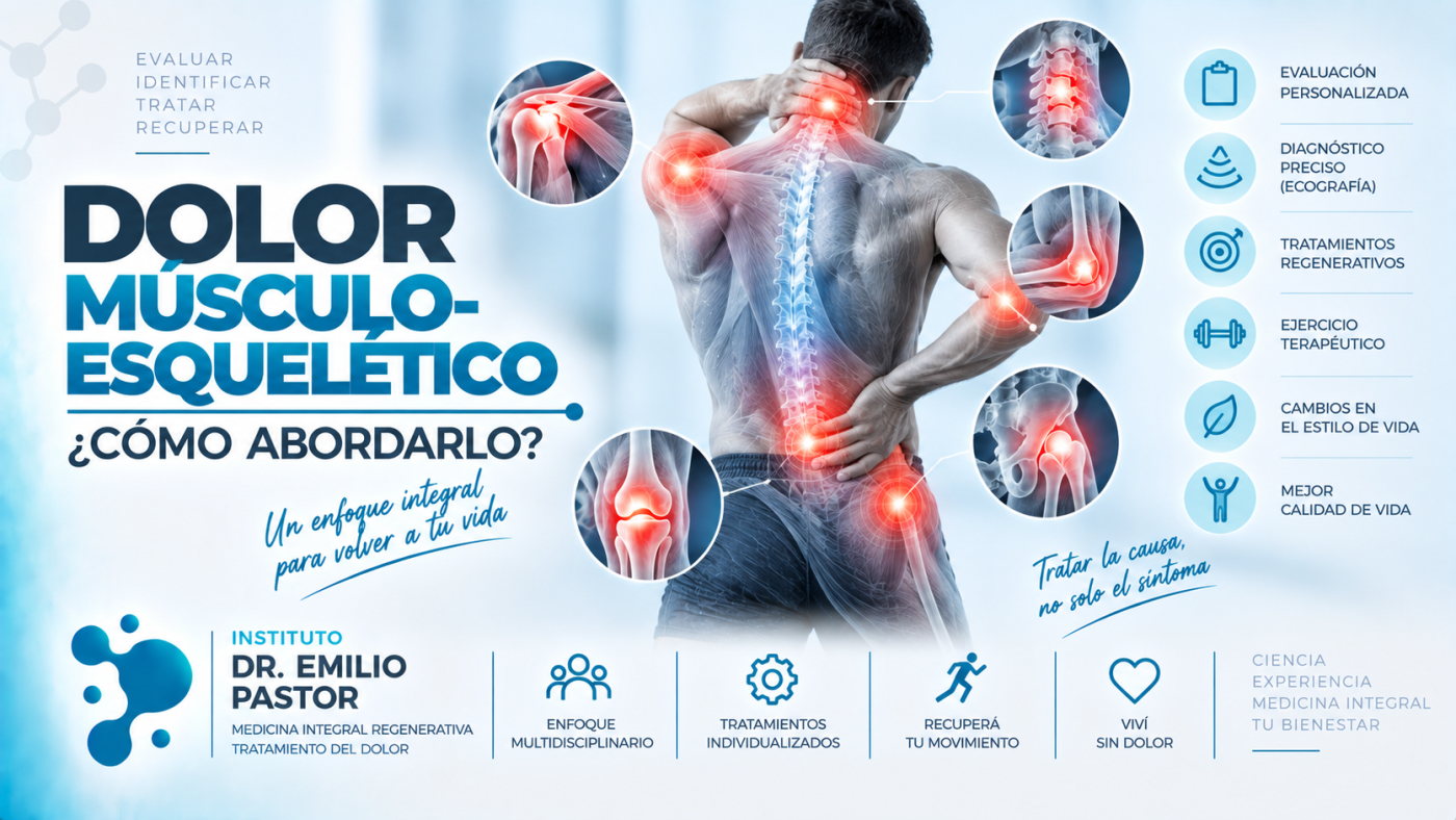 Dolor músculo-esquelético, ¿cómo abordarlo?
