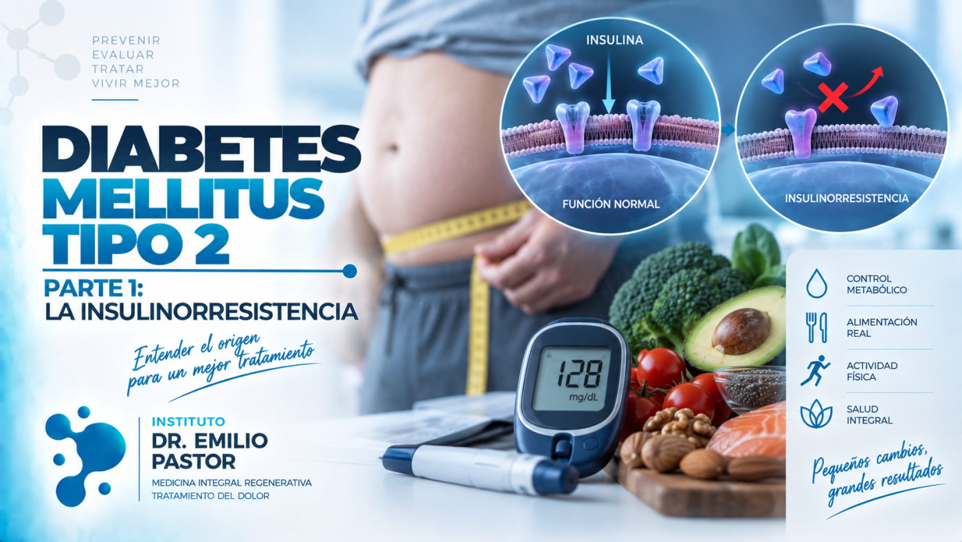 Diabetes mellitus tipo 2. Parte 1: la insulinorresistencia.