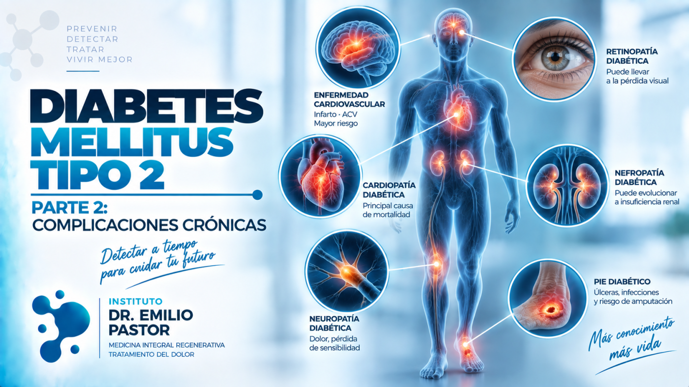 Diabetes mellitus tipo 2. Parte 2: complicaciones crónicas. ¿Estamos llegando tarde?