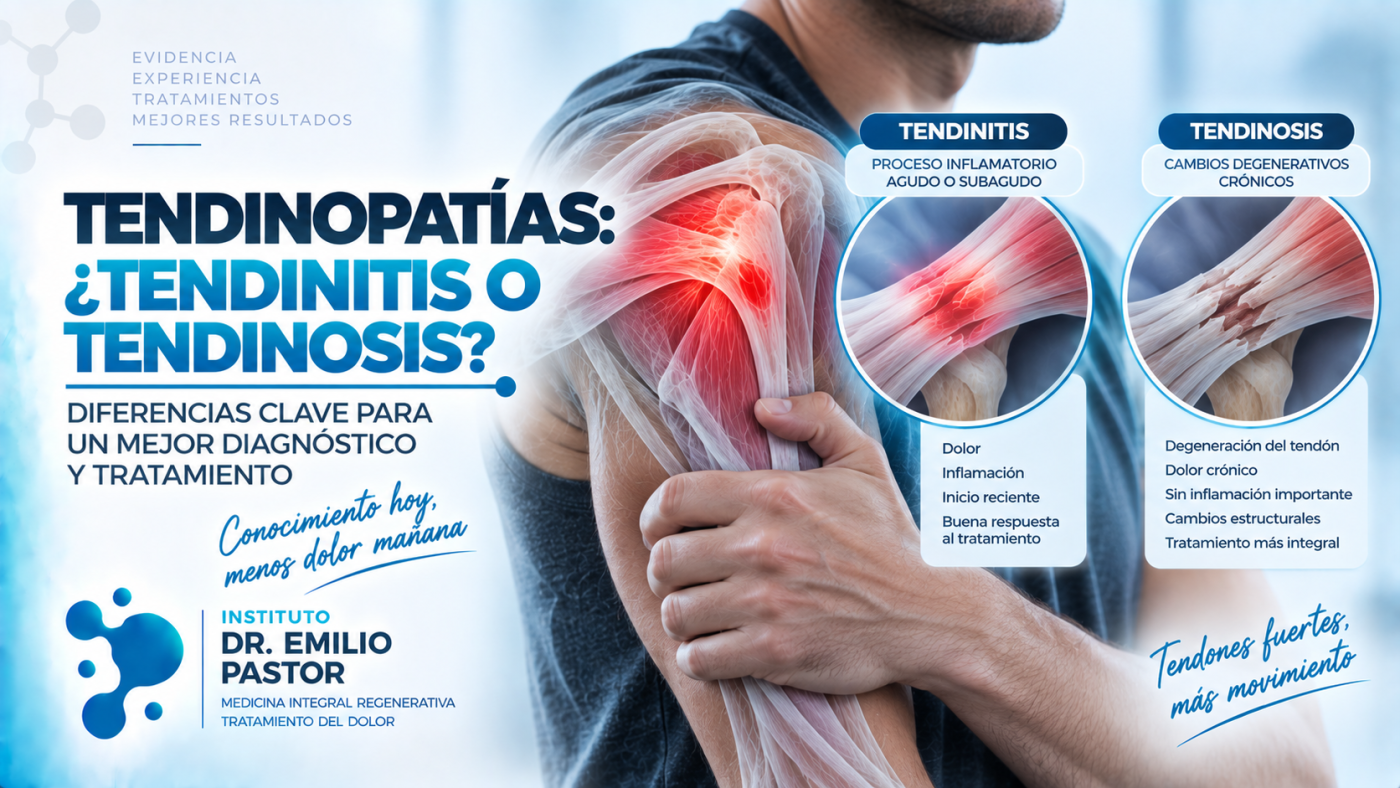 Tendinopatías: ¿tendinitis o tendinosis?