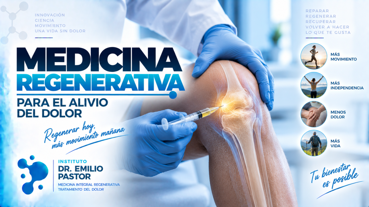Medicina Regenerativa para el alivio del dolor