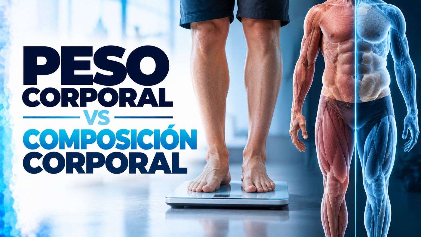 Peso corporal vs composición corporal
