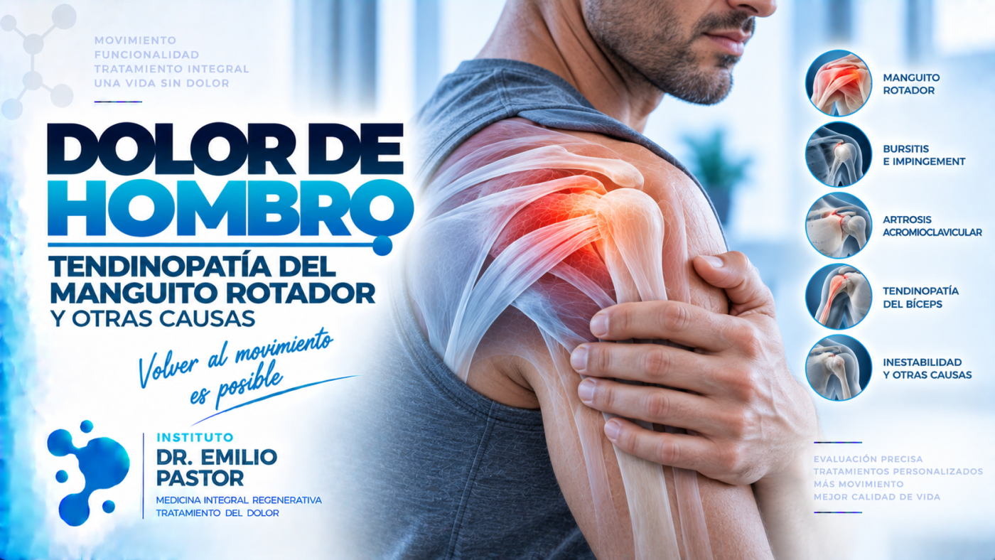 Dolor de hombro: Tendinopatía del manguito rotador y otras causas.