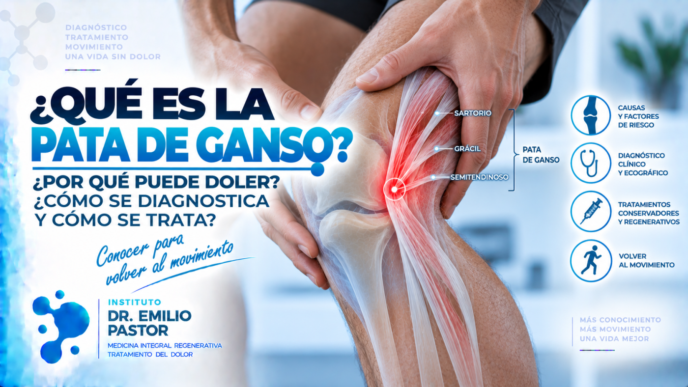 ¿Qué es la pata de ganso? ¿Por qué puede doler? ¿Cómo se diagnostica y cómo se trata?